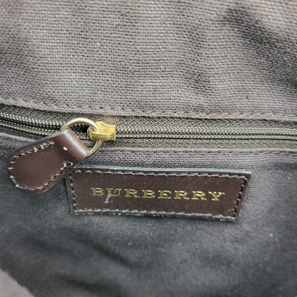 Burberry Alchester Haymarket Medium Top Handle Bag, Authentic... - Picture 10 of 16